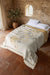 Amber 4-lagige Jumbo-Jacquard-Pano-Musselin-Doppelbettdecke / Tagesdecke aus 100 % Baumwolle