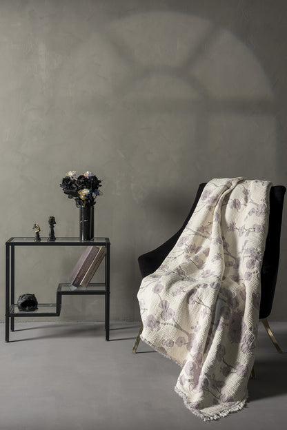 Daisy 5-Layer Filled Muslin Double Bed Quilt / Bed Cover (220x240 cm) 100% Cotton