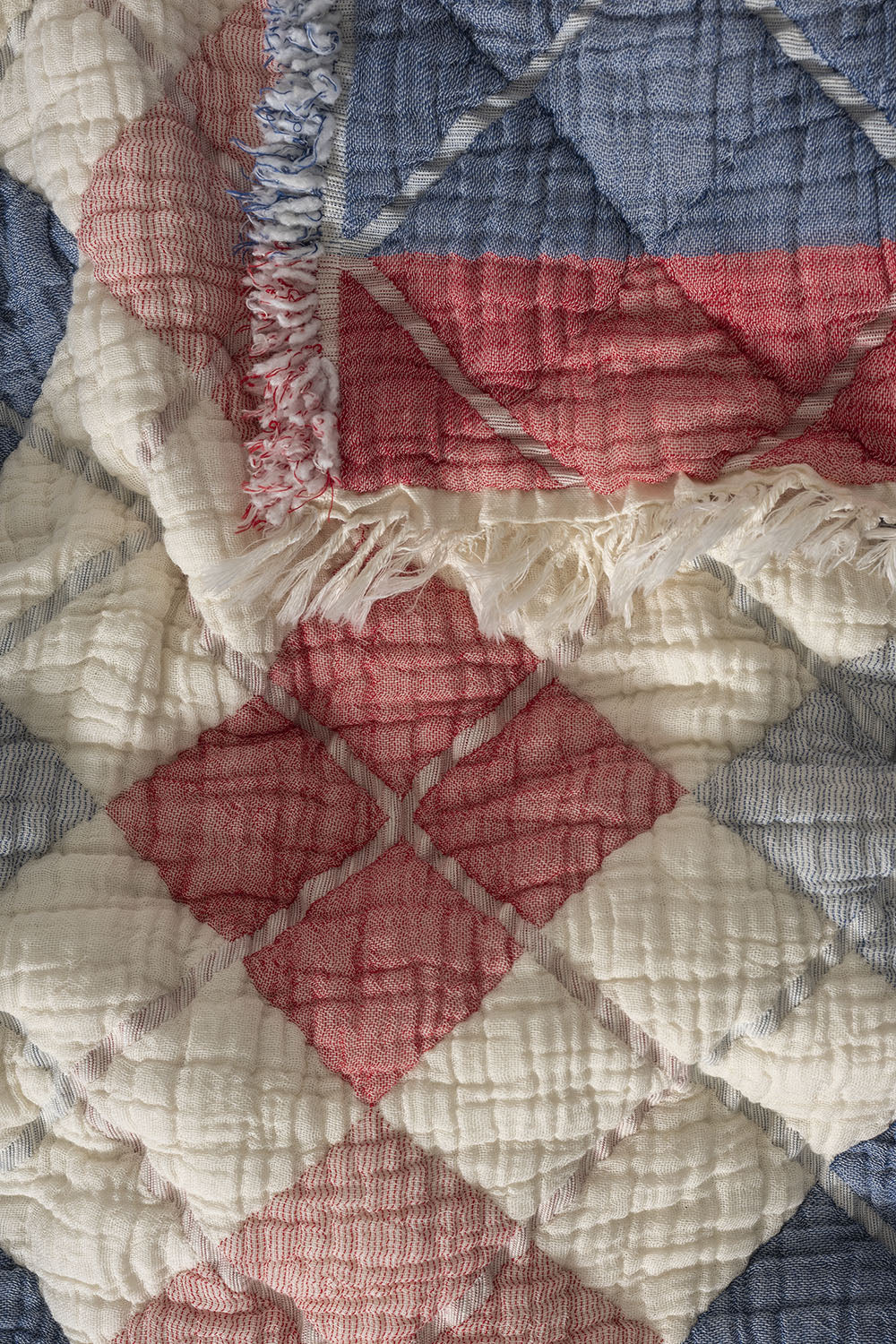 Elaris 5-Layer Filled Muslin Double Quilt / Bed Cover (220x240 cm) 100% Cotton