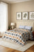 ELARIS - Gesteppte Musselin-Decke/Tagesdecke