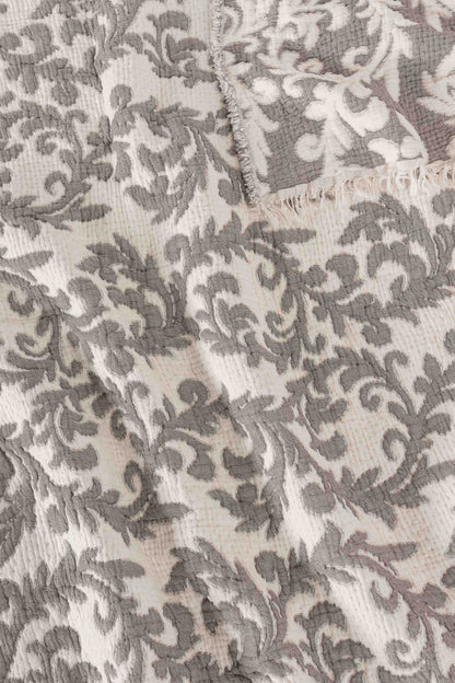 Damask Cotton Duvet - 5-Layer Muslin Double Bed Quilt