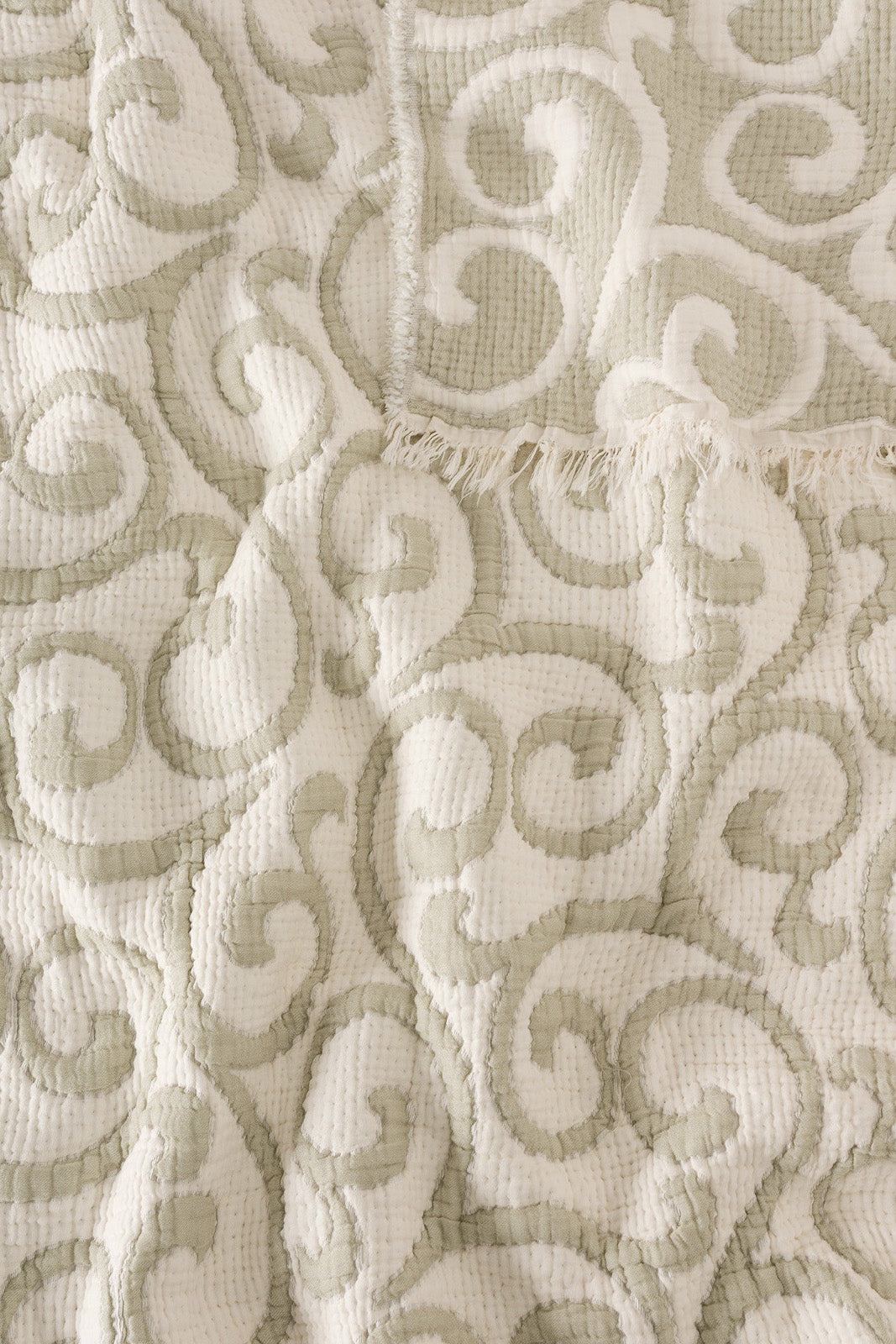 Divan 5 Katlı Dolgulu Müslin Çift Kişilik Yorgan / Yatak Örtüsü (220x240 cm) %100 Pamuk