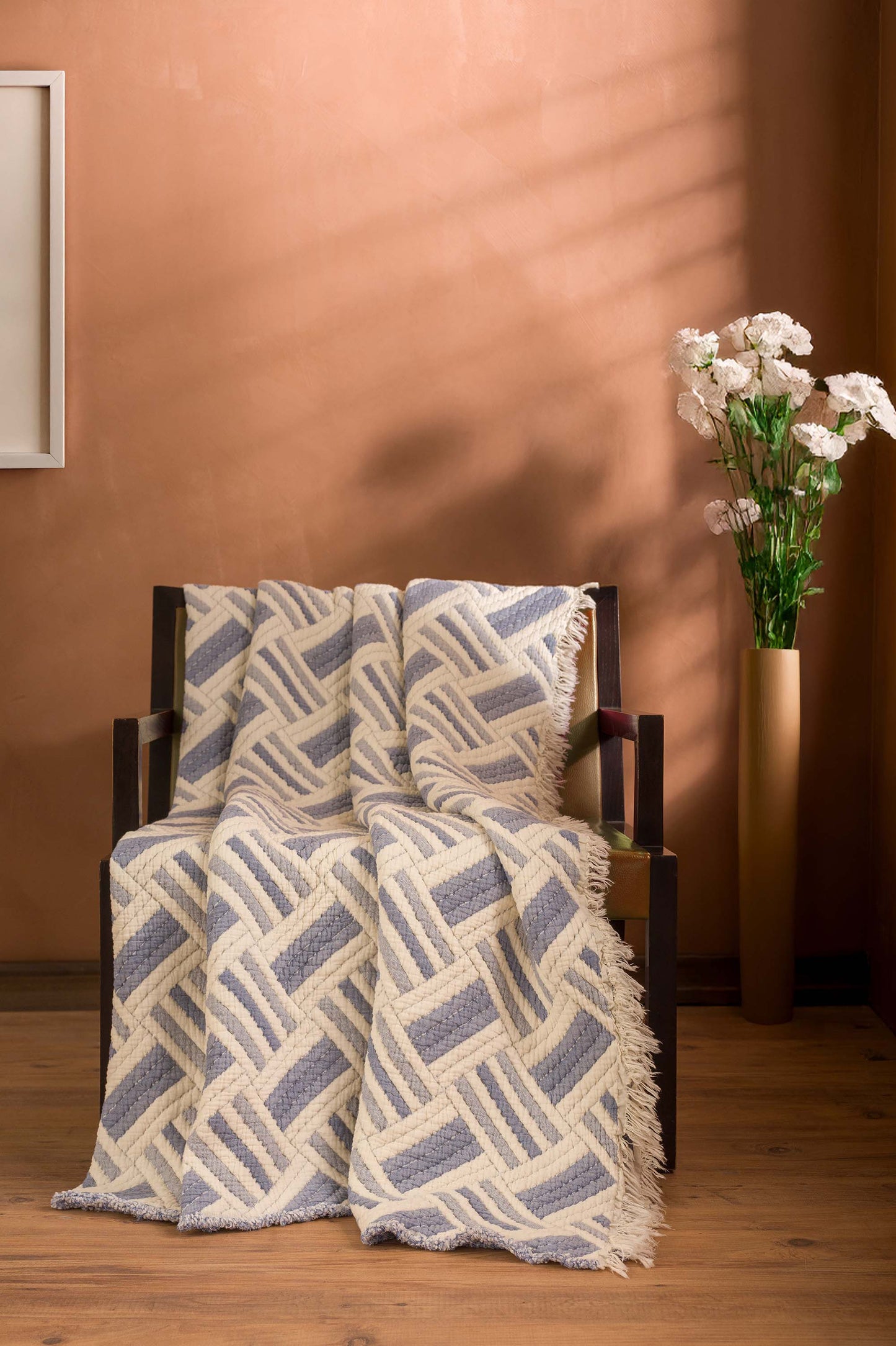 Luxury 5 Katlı Dolgulu Müslin Çift Kişilik Yorgan / Yatak Örtüsü (220x240 cm) %100 Pamuk | Evfendi