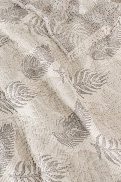 Trophy 5 Katlı Dolgulu Müslin Çift Kişilik Yorgan / Yatak Örtüsü (220x240 cm) %100 Pamuk