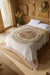 Helios 4-lagige Jumbo Jacquard Panelmuster Musselin Doppelt gesteppte Decke / Tagesdecke 100% Baumwolle