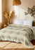 Patara 3-lagiger Jacquard Musselin Pique / Tagesdecke 100% Baumwolle